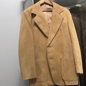 Cresco Men’s Suede Blazer